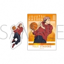 【グッズ-ステッカー】呪術廻戦 第2期 ダイカットステッカー2枚セット/虎杖悠仁 バスケVer.の画像