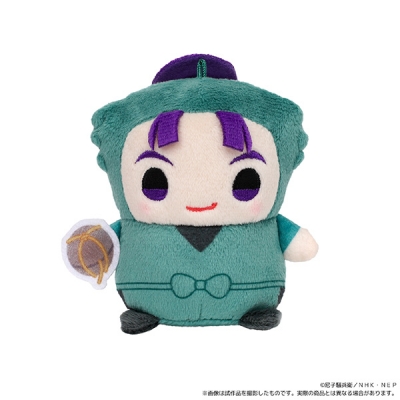 【グッズ-キーホルダー】忍たま乱太郎 まめめいと(ぬいぐるみマスコット)/立花 仙蔵(小物持ちver.)