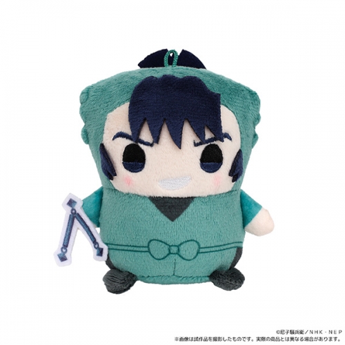 グッズ-キーホルダー】忍たま乱太郎 まめめいと（ぬいぐるみマスコット 忍たま乱太郎 まめめいと 五年生