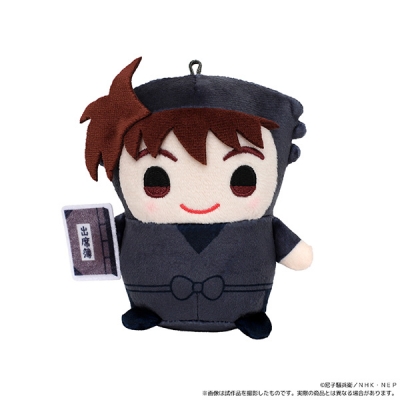 【グッズ-キーホルダー】忍たま乱太郎 まめめいと(ぬいぐるみマスコット)/土井 半助(小物持ちver.)