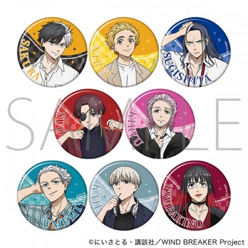 グッズ-バッチ】WIND BREAKER キャラバッジコレクション | アニメイト