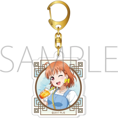 【グッズ-キーホルダー】ラブライブ!サンシャイン!! アクリルキーホルダー/高海千歌 アジアツアーフェアver.
