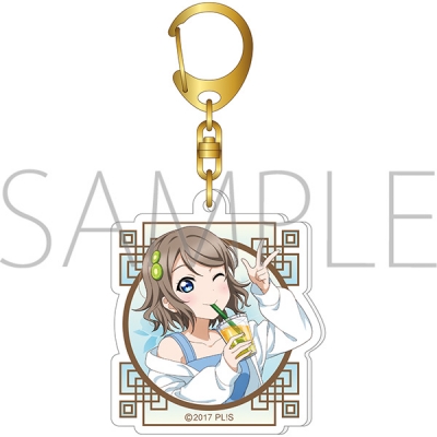 【グッズ-キーホルダー】ラブライブ!サンシャイン!! アクリルキーホルダー/渡辺 曜 アジアツアーフェアver.