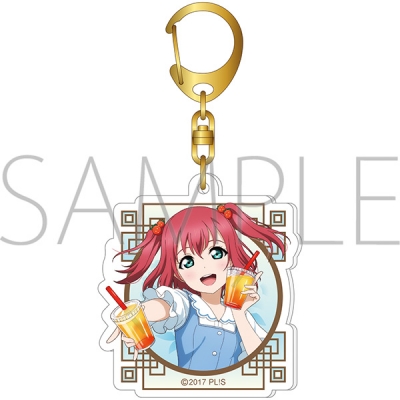 【グッズ-キーホルダー】ラブライブ!サンシャイン!! アクリルキーホルダー/黒澤ルビィ アジアツアーフェアver.