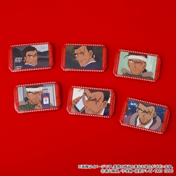 グッズ-バッチ】名探偵コナン スクエア缶バッジコレクション/大和敢助 