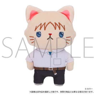 【グッズ-キーホルダー】ヱヴァンゲリヲン新劇場版 withCATアイマスク付きぬいぐるみキーホルダー/碇シンジ