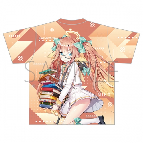 グッズ-Tシャツ】ブルーアーカイブ フルグラフィックTシャツ/シミコ 