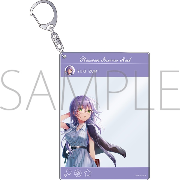 【グッズ-キーホルダー】ヘブンバーンズレッド SNS風アクリルキーホルダー/和泉ユキ