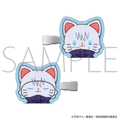 【グッズ-ヘアバンド】呪術廻戦 第2期 withCAT illustration Ver. 前髪クリップ/五条 悟