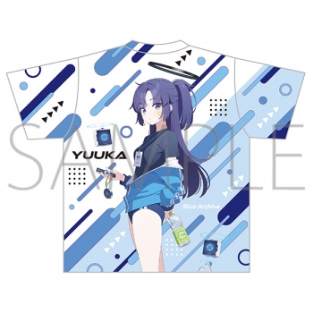 グッズ-Tシャツ】ブルーアーカイブ フルグラフィックTシャツ/ユウカ 