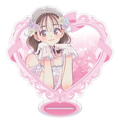 【グッズ-スタンドポップ】多聞くん今どっち!? ハート型アクリルスタンド/木下うたげ