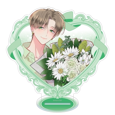 【グッズ-スタンドポップ】多聞くん今どっち!? ハート型アクリルスタンド/橘 敬人