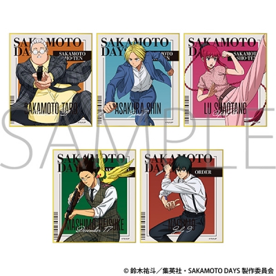 【グッズ-色紙】TVアニメ『SAKAMOTO DAYS』 ミニ色紙コレクション
