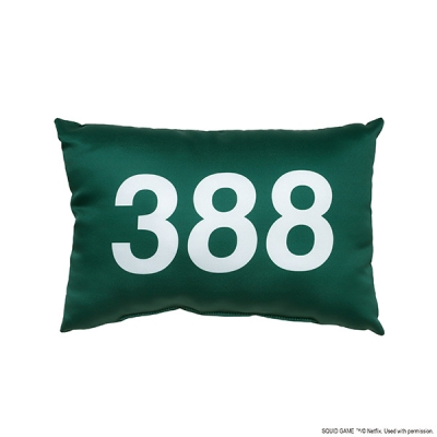 【グッズ-クッション】イカゲーム2 ゼッケンクッション/388