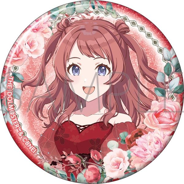 【グッズ-バッチ】学園アイドルマスター グリッター缶バッジ/花海咲季