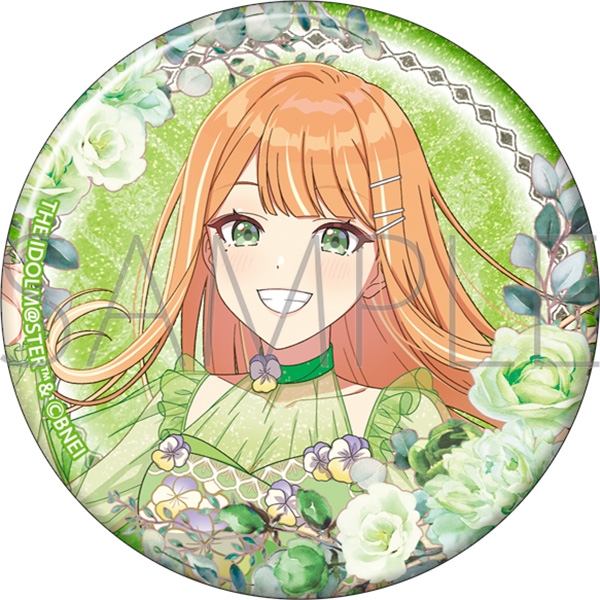 【グッズ-バッチ】学園アイドルマスター グリッター缶バッジ/紫雲清夏
