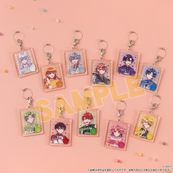 【グッズ-チャーム】カラフルピーチ  Premium Peach Party！　トレーディンググラスマーカー