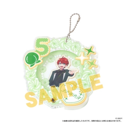 【グッズ-カバーホルダー】カラフルピーチ Premium Peach Party! ケーキ風缶バッジケース(じゃぱぱ Ver.)