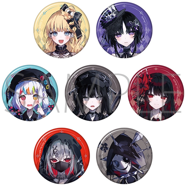 【グッズ-バッチ】魔法少女ノ魔女裁判 キャラバッジコレクション/B | アニメイト