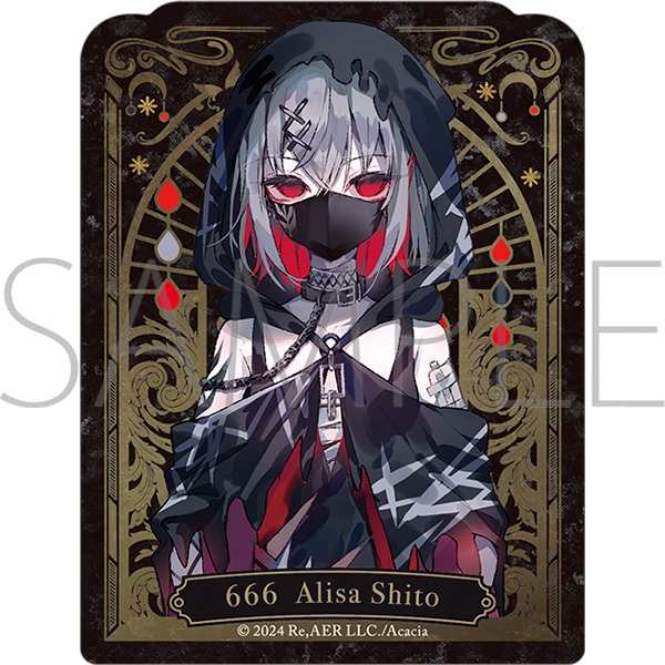 【グッズ-ステッカー】魔法少女ノ魔女裁判 ステッカー/紫藤アリサ | アニメイト