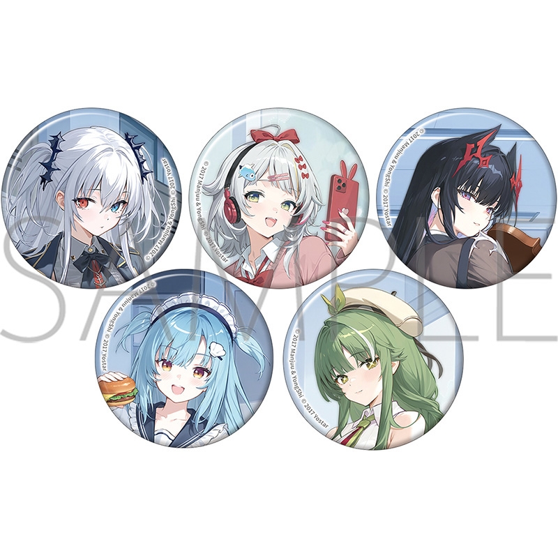 【グッズ-バッチ】アズールレーン 缶バッジセット