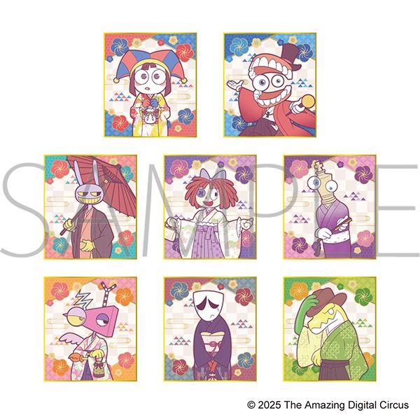 【グッズ-色紙】The Amazing Digital Circus ミニ色紙コレクション