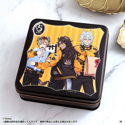 【グッズ-タオル】ディズニー ツイステッドワンダーランド 缶入りハンドタオル/5th Anniversary ver. サバナクロー寮