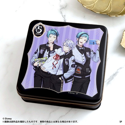 【グッズ-タオル】ディズニー ツイステッドワンダーランド 缶入りハンドタオル/5th Anniversary ver. オクタヴィネル寮