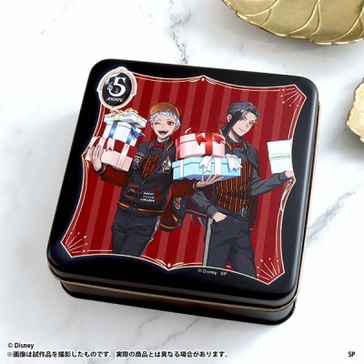 【グッズ-タオル】ディズニー ツイステッドワンダーランド 缶入りハンドタオル/5th Anniversary ver. スカラビア寮