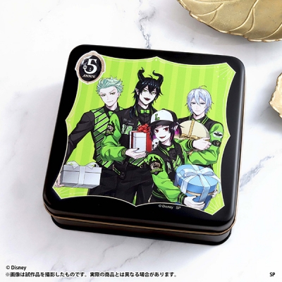 【グッズ-タオル】ディズニー ツイステッドワンダーランド 缶入りハンドタオル/5th Anniversary ver. ディアソムニア寮