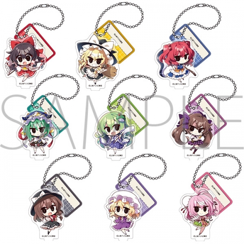 グッズ-キーホルダー】東方Project スタンド付きアクリルキーホルダー 
