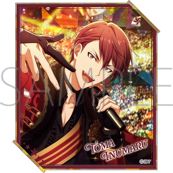 【グッズ-ステッカー】アイドリッシュセブン ホロステッカー／狗丸トウマ　IDOL STAR LIVE 2023