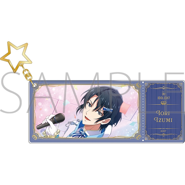 【グッズ-キーホルダー】アイドリッシュセブン アクリルチケットキーホルダー／和泉一織　IDOL STAR LIVE 2023
