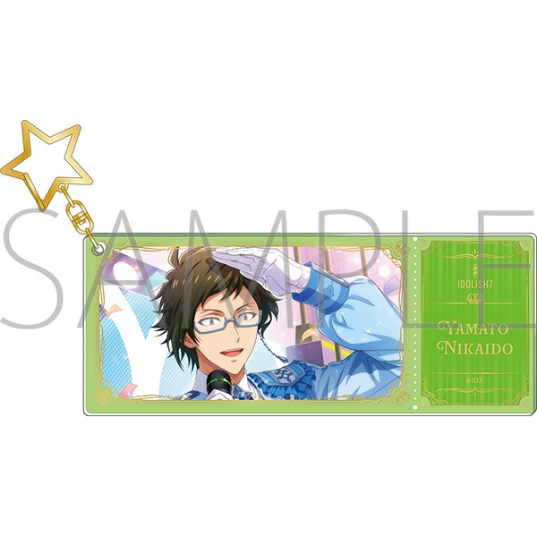 【グッズ-キーホルダー】アイドリッシュセブン アクリルチケットキーホルダー／二階堂大和　IDOL STAR LIVE 2023