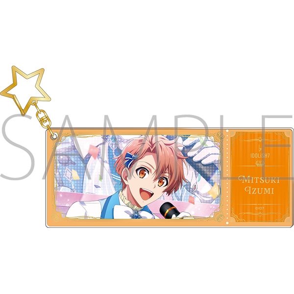 【グッズ-キーホルダー】アイドリッシュセブン アクリルチケットキーホルダー／和泉三月　IDOL STAR LIVE 2023