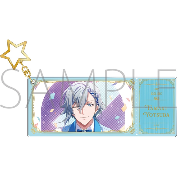 【グッズ-キーホルダー】アイドリッシュセブン アクリルチケットキーホルダー／四葉 環　IDOL STAR LIVE 2023