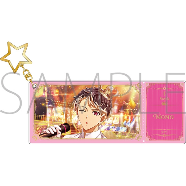 【グッズ-キーホルダー】アイドリッシュセブン アクリルチケットキーホルダー／百　IDOL STAR LIVE 2023