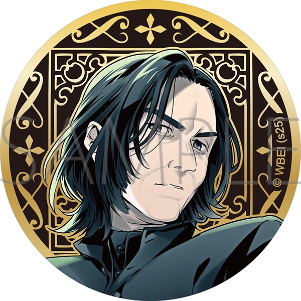【グッズ-バッチ】ハリーポッター アルティメタルバッジ（セブルス・スネイプ）