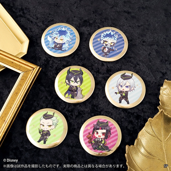 【グッズ-バッチ】ディズニー ツイステッドワンダーランド キャラバッジコレクション／MY HOBBY ver. Vol.3