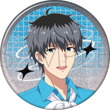 グッズ-バッチ】アイドルマスター SideM グリッター缶バッジ／鷹城恭二 