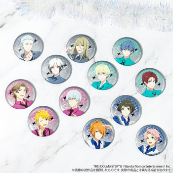グッズ-バッチ】アイドルマスター SideM グリッター缶バッジ／硲道夫 