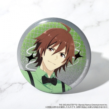 グッズ-バッチ】アイドルマスター SideM グリッター缶バッジ／硲道夫 