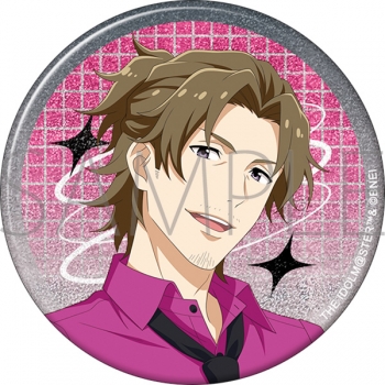 グッズ-バッチ】アイドルマスター SideM グリッター缶バッジ／山下次郎 