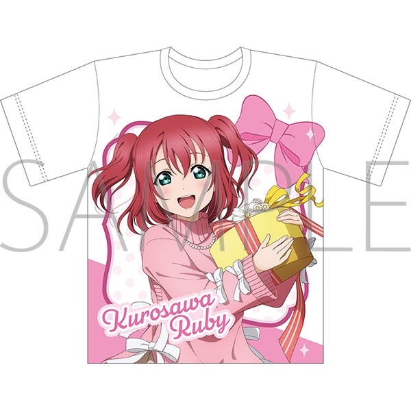 【グッズ-Tシャツ】ラブライブ!サンシャイン!! フルグラフィックTシャツ/黒澤ルビィ