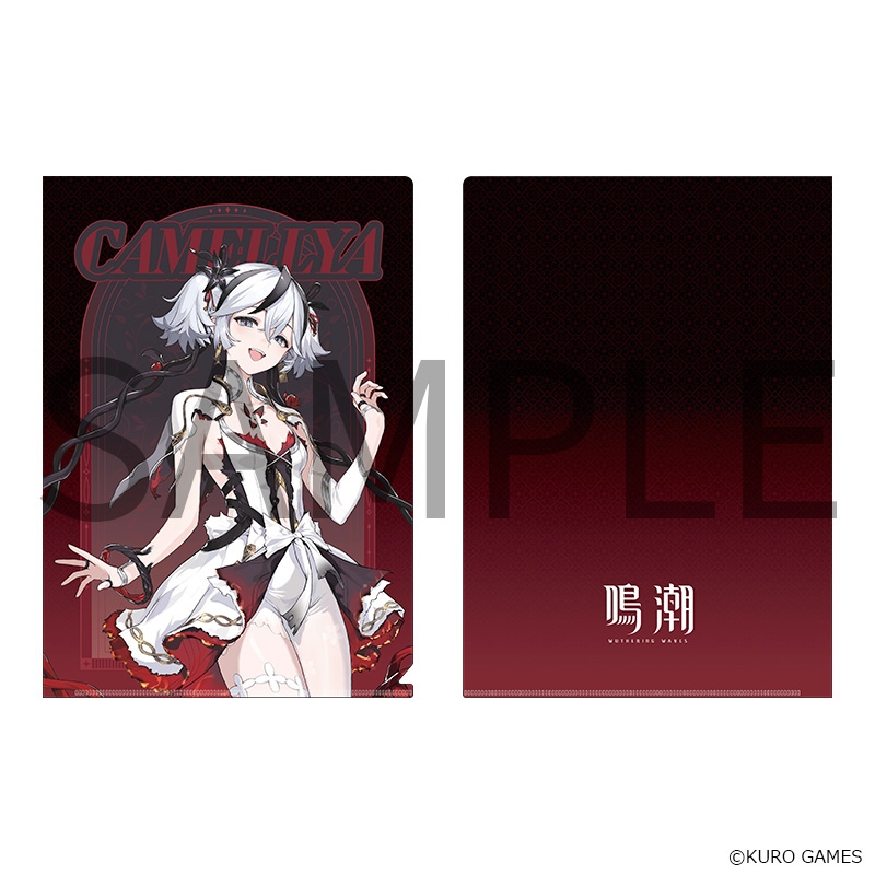 【グッズ-クリアファイル】鳴潮 クリアファイル／ツバキ