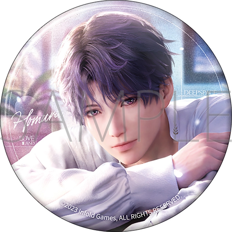 【グッズ-バッチ】恋と深空 極空の反響シリーズ缶バッジ／ホムラ