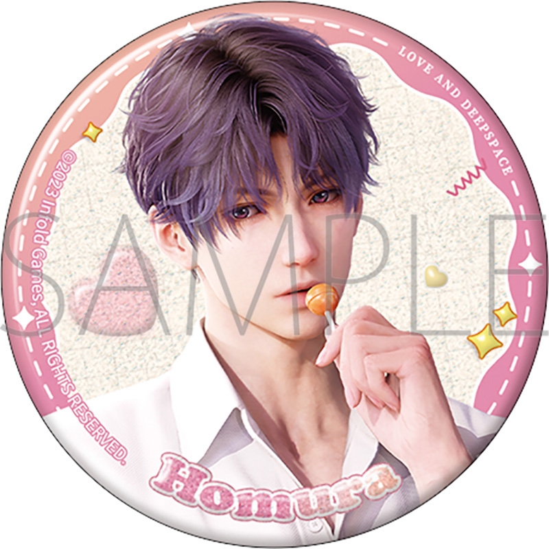 【グッズ-バッチ】恋と深空 囚われの刻シリーズ缶バッジ／ホムラ