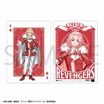 【グッズ-クリアファイル】TVアニメ『東京リベンジャーズ』 クリアファイル/佐野 万次郎 トランプ