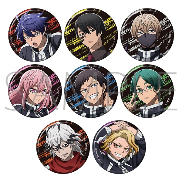 【グッズ-バッチ】桃源暗鬼 キャラバッジコレクション