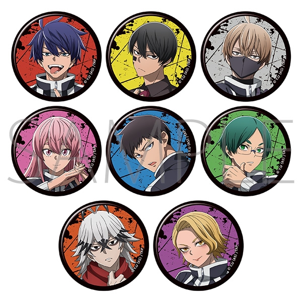 【グッズ-バッチ】桃源暗鬼 キャラバッジコレクション/描き下ろしVer.
